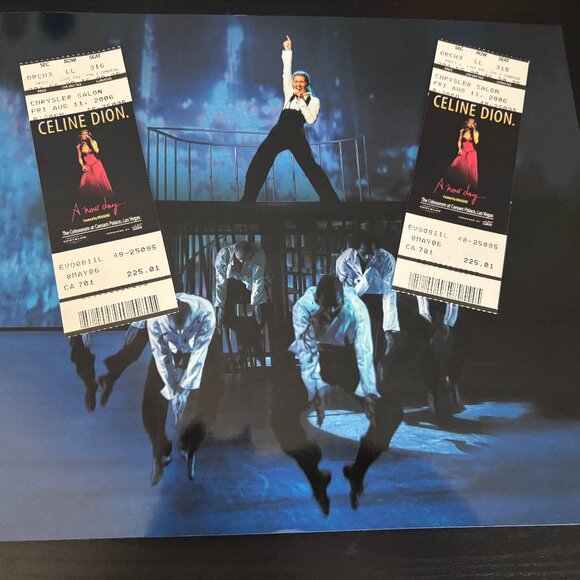 A new day – Celine Dion Las Vegas 2004 Tour book Rare - Picture 7 of 7